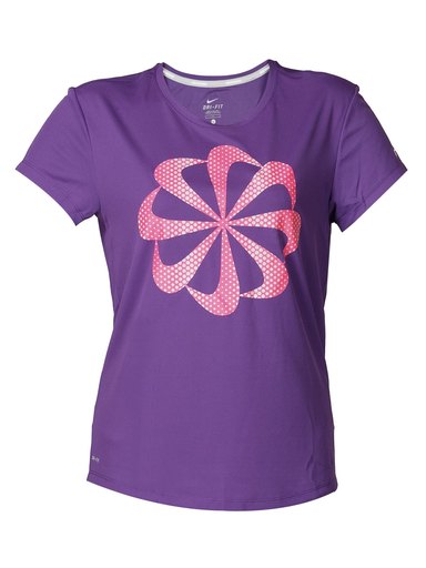 Nike Women's Challen Purple T-shirt